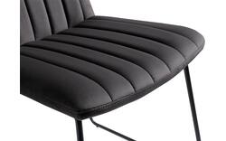 Goossens eetkamerstoel manta zwart stof - 8233722-goossens-manta-eetkamerstoel-stof-zwart-02