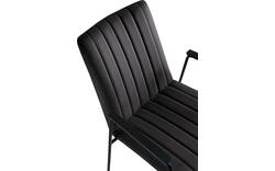 Goossens eetkamerstoel manta zwart stof - 8233725-goossens-manta-eetkamerstoel-stof-zwart-04