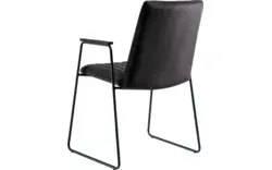 Goossens eetkamerstoel manta zwart stof - 8233725-goossens-manta-eetkamerstoel-stof-zwart-04