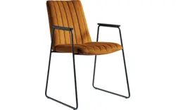 Goossens eetkamerstoel manta goud stof - 8233727-goossens-manta-eetkamerstoel-stof-goud-02