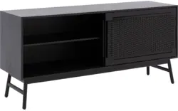 Goossens dressoir libretto zwart eiken - 8233770-goossens-libretto-dressoir-eiken-01