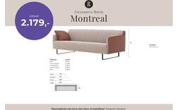 Goossens excellent zitbank montreal bruin stof - 8234461-goossens-excellent-montreal-bank-leer-bruin-01