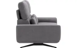 Goossens excellent zitbank princess grijs stof - 8234481-goossens-excellent-princess-bank-stof-grijs-01