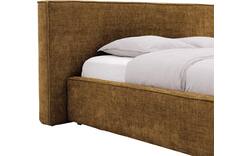 Goossens bedframe trentino bruin stof - 8234531-goossens-trentino-bedframe-stof-01