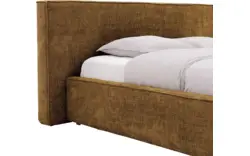 Goossens bedframe trentino bruin stof - 8234531-goossens-trentino-bedframe-stof-01