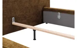 Goossens bedframe trentino bruin stof - 8234531-goossens-trentino-bedframe-stof-01