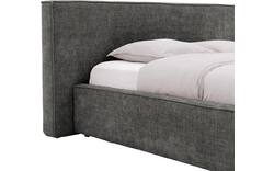 Goossens gestoffeerd bedframe trentino roze stof - 8234532-goossens-trentino-bedframe-stof-01