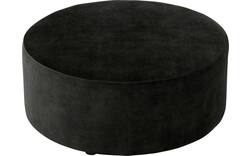 Goossens poef arendal zwart stof - 8234589-goossens-senne-kleinmeubel-stof-02