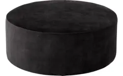 Goossens poef arendal grijs stof - 8234590-goossens-senne-kleinmeubel-stof-01