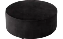 Goossens poef arendal grijs stof - 8234590-goossens-senne-kleinmeubel-stof-01