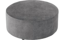 Goossens poef arendal grijs stof - 8234591-goossens-senne-kleinmeubel-stof-02
