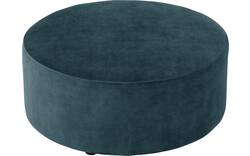 Goossens poef arendal blauw stof - 8234596-goossens-senne-kleinmeubel-stof-02