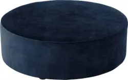 Goossens poef arendal blauw stof - 8234611-goossens-senne-kleinmeubel-stof-01