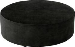 Goossens poef arendal zwart stof - 8234612-goossens-senne-kleinmeubel-stof-02