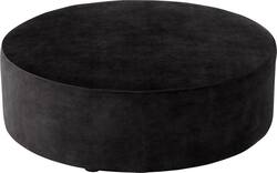 Goossens poef arendal grijs stof - 8234613-goossens-senne-kleinmeubel-stof-01