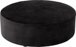 Goossens poef arendal grijs stof - 8234613-goossens-senne-kleinmeubel-stof-01