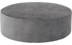 Goossens poef arendal grijs stof - 8234614-goossens-senne-kleinmeubel-stof-01