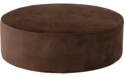 Goossens poef arendal bruin stof - 8234617-goossens-senne-kleinmeubel-stof-01