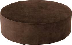 Goossens poef arendal bruin stof - 8234617-goossens-senne-kleinmeubel-stof-02