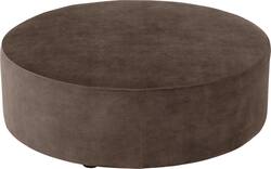 Goossens poef arendal bruin stof - 8234618-goossens-senne-kleinmeubel-stof-02