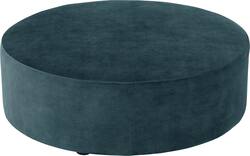 Goossens poef arendal blauw stof - 8234619-goossens-senne-kleinmeubel-stof-02
