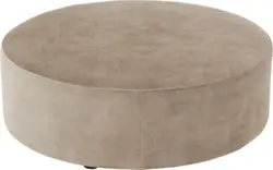 Goossens poef arendal beige stof - 8234621-goossens-senne-kleinmeubel-stof-01
