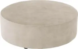 Goossens poef arendal bruin stof - 8234623-goossens-senne-kleinmeubel-stof-01