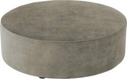 Goossens poef arendal grijs stof - 8234625-goossens-senne-kleinmeubel-stof-01