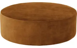 Goossens poef arendal bruin stof - 8234628-goossens-senne-kleinmeubel-stof-01
