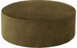 Goossens poef arendal groen stof - 8234632-goossens-senne-kleinmeubel-stof-01