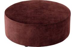 Goossens poef arendal rood stof - 8234633-goossens-senne-kleinmeubel-stof-02