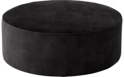 Goossens poef arendal grijs stof - 8234636-goossens-senne-kleinmeubel-stof-01