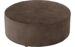 Goossens poef arendal bruin stof - 8234641-goossens-senne-kleinmeubel-stof-01
