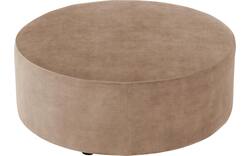 Goossens poef arendal bruin stof - 8234650-goossens-senne-kleinmeubel-stof-01