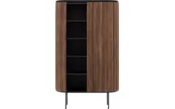 Goossens opbergkast adel bruin teak - 8234670-goossens-adel-opbergkast-teak-01