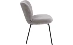 Goossens basic eetkamerstoel eller bruin stof - 8234677-goossens-eller-eetkamerstoel-stof-bruin-01