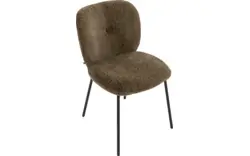Goossens basic eetkamerstoel eller groen stof - 8234680-goossens-eller-eetkamerstoel-stof-groen-01