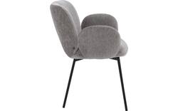 Goossens basic eetkamerstoel eller bruin stof - 8234681-goossens-eller-eetkamerstoel-stof-bruin-01
