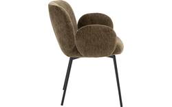 Goossens basic eetkamerstoel eller groen stof - 8234684-goossens-eller-eetkamerstoel-stof-groen-01
