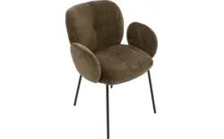 Goossens basic eetkamerstoel eller groen stof - 8234684-goossens-eller-eetkamerstoel-stof-groen-01