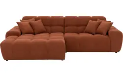 Goossens excellent loungebank kubus bruin stof - 8234718-goossens-excellent-kubus-bank-stof-oranje-01