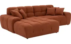 Goossens excellent loungebank kubus bruin stof - 8234718-goossens-excellent-kubus-bank-stof-oranje-01