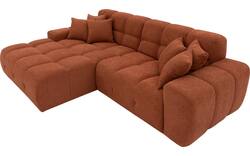 Goossens excellent loungebank kubus bruin stof - 8234718-goossens-excellent-kubus-bank-stof-oranje-01
