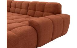 Goossens excellent loungebank kubus bruin stof - 8234719-gespiegeld-11
