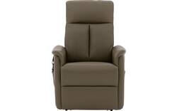 Goossens relaxstoel troyes groen leer - 8234735-goossens-troyes-fauteuil-leer-01