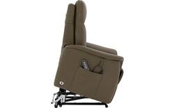 Goossens relaxstoel troyes groen leer - 8234735-goossens-troyes-fauteuil-leer-01