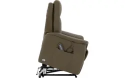 Goossens relaxstoel troyes groen leer - 8234735-goossens-troyes-fauteuil-leer-01