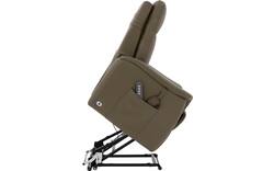 Goossens relaxstoel troyes groen leer - 8234735-goossens-troyes-fauteuil-leer-01