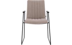 Goossens eetkamerstoel manta beige stof - 8234765-goossens-manta-eetkamerstoel-stof-bruin-01