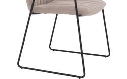 Goossens eetkamerstoel manta beige stof - 8234765-goossens-manta-eetkamerstoel-stof-bruin-01